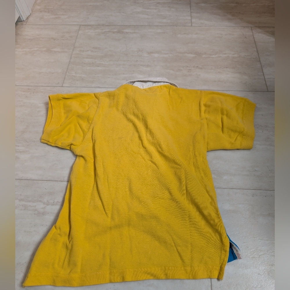 VINTAGE 1980s Youth S Color Block‎ Coca-Cola Polo, Novelty, Kids - Picture 5 of 6